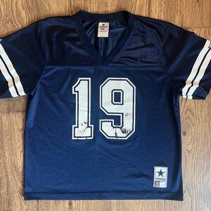Dallas Cowboys Size XL NFL Women's Team Apparel Miles Austin #19 Jersey Shirt